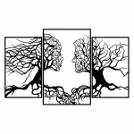 Must seinakaunistus Armastus esimesest silmapilgust - Wallity