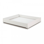 Valge sahtel voodi alla 137 x 147 cm Enara - Marckeric
