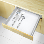 Valge libisemisvastane sahtlimatt, 150 x 50 cm - Wenko