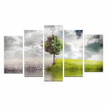 5-osaline maal Annetta - Wallity