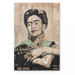 Puidust silt 40x60 cm Frida Les Amants - Madre Selva