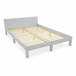 Helehall kahekordne voodi p&ouml;&ouml;gipuidust, riiulid 160x200 cm Dabi - Ragaba