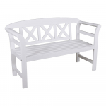 Valge puidust aiapink Vancouver - Garden Pleasure