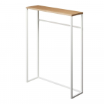 Valge-helepruun konsoollaud 18,5x60 cm Tower - YAMAZAKI