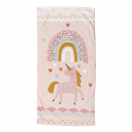 Roosa ja beež rannar&auml;tik 75x150 cm - Good Morning