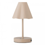 Beež dimmerdatav LED laualamp metallist varjuga (k&otilde;rgus 28 cm) Lianna - Bloomingville