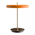 Oranž dimmerdatav LED lauavalgusti metallist lambivarjuga (k&otilde;rgus 41,5 cm) Asteria Table - UMAGE