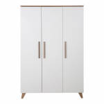 Valge laste riidekapp 118x190 cm - Roba