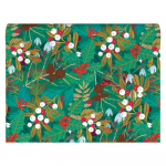 J&otilde;ulumotiividega pakkepaberid 5 tk 69,5x48,5 cm komplektis Winter Foliage - Roger la Borde