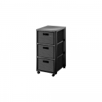 Antratsiitne plastikust vannitoa riiul 32,5x71 cm Country - Rotho