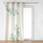 Valge-roheline kardin 140x260 cm Nymphea - douceur d'int&eacute;rieur