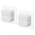 Valge silikoon multifunktsionaalsed hoidikud komplektis 2 tk Film Hook &ndash; YAMAZAKI