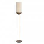 Tumepruun p&otilde;randalamp tekstiilist varjuga (k&otilde;rgus 159 cm) Dania - Light & Living