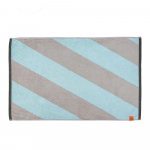 Sinine-hall vannitoavaip 50x80 cm (piparm&uuml;nt) Diagonal - Mette Ditmer Denmark