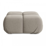 Beež sametist modulaarne ottoman Lokua - Makamii
