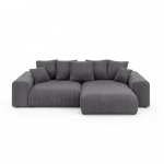 Hall velvetist panipaigaga nurgadiivanvoodi (muutuv) Luma &ndash; Ropez