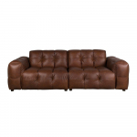 Pruun nahkdiivan 264 cm Hackman - Dutchbone