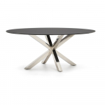 S&ouml;&ouml;gilaud klaasist pealispinnaga 100x200 cm Argo - Kave Home