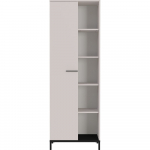 Kreem raamaturiiul 64x190x34 cm Rovigo - Germania