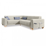 Beež lahtik&auml;iv/panipaigaga nurgadiivan (vasak nurk/L-kujuline) Classy Sophie &ndash; Miuform