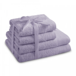 Froteest puuvillased k&auml;ter&auml;tid ja saunalinad komplektis 4 tk lavendliv&auml;rvi Amari &ndash; Restilo