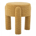 Ookerkollane polsterdatud tool Bruno - Bloomingville
