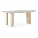 Kiviviimistlusega s&ouml;&ouml;gilaud 100x201 cm Daila - MOME