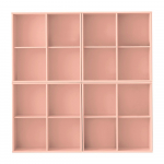 Roosa rippuv raamaturiiul 140x140x27 cm Mistral - Hammel Furniture