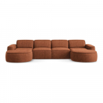 Terrakottapunane &scaron;enillist nurgadiivan (U-kujuline) Omao - Makamii