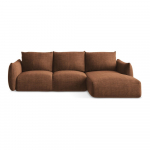 Terrakottapunane nurgadiivanvoodi (parem nurk) Leila - Makamii