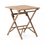 Akaatsia t&auml;ispuidust aia s&ouml;&ouml;gilaud 66x66 cm Dandara - Kave Home