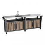 Plastikust grilllaud 237x52 cm Unity Chef - Keter