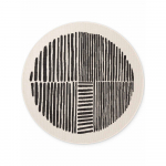 Must/kreem &uuml;mmargune sise- ja &otilde;uevaip &oslash; 160 cm Haringey Bounds - Ted Baker