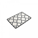 Must/beež vannitoamatt 40x60 cm Kupa - Foutastic