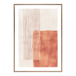 Tr&uuml;kitud pilt koos raamiga/l&otilde;uendil 50x70 cm Mina - House Nordic