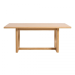 Pikendatav s&ouml;&ouml;gilaud tammepuust dekooriga 95x180 cm Flow - Unique Furniture