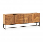 Mangopuidust kummut naturaalses v&auml;rvitoonis 210x80x40 cm Nereida - MOME