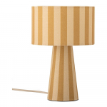 Kollane riidest laualamp tekstiilist varjuga (k&otilde;rgus 30 cm) Emmie - Bloomingville