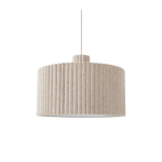 Beež linane ripplamp &oslash; 60 cm Alina - Jotex