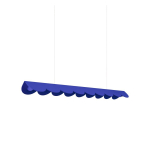 Tumesinine alumiiniumist LED-rippvalgusti BISCUIT - Thoro