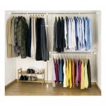 H&otilde;bedane metallist teleskoopiline riidestange Garment - Wenko