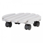 Puidust mobiilne alus lillepottidele &oslash; 29 cm (k&otilde;rgus 8 cm) Indoor & Outdoor &ndash; Esschert Design