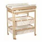 Valge kasespoonist m&auml;hkimislaud Baby Pool - Roba