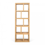 Raamaturiiul tammedekooriga 70x198 cm Berlin - TemaHome