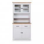 Valge m&auml;nni t&auml;ispuidust kapp 90x180x40 cm Miranda &ndash; Marckeric