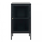 Must metallist vitriinkapp 45x85 cm Carmel &ndash; Unique Furniture