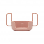 Roosa k&auml;epide beebitassi jaoks - Design Letters