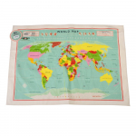 Puuvillane r&auml;tik, 50 x 70 cm World Map - Rex London