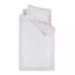 Valge voodipesu &uuml;heinimesevoodile 135x200 cm Bow Embroidery - Catherine Lansfield