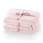 Puuderroosa mikrokiudtekk , 70 x 150 cm Henry - DecoKing